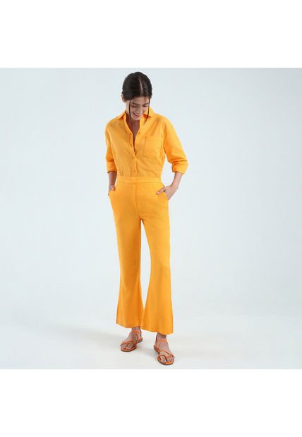 Pantalon Para Mujer  Color Naranja Marca Ostu #40070512