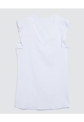 Blusa Para Mujer Manga Sisa Color Blanco Marca Ostu #40120838