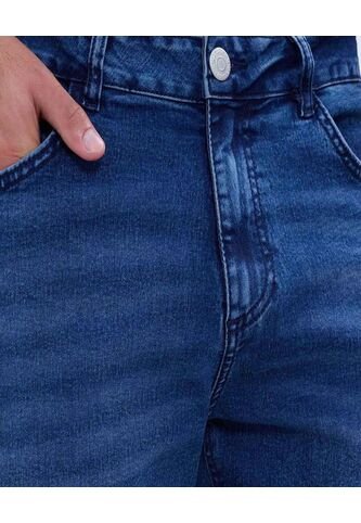 Jean Para Hombre Carrot Color Azul Medio Marca Ostu #60160354 Ostu