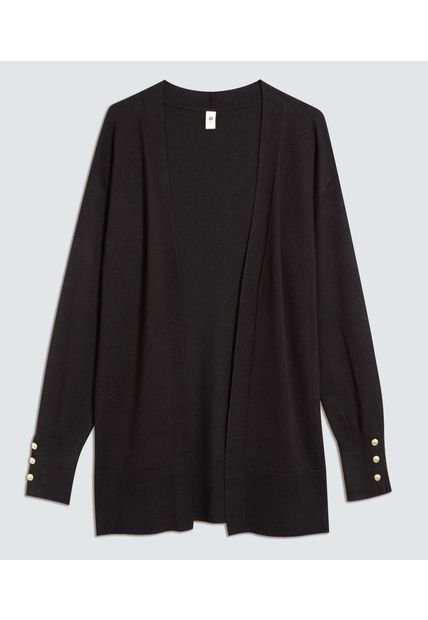 Saco Para Mujer Saco Abierto Color Negro Marca Ostu #40330087