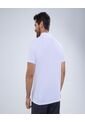 Polo Para Hombre Cuello Tejido Sin Bolsillo Color Blanco Marca Ostu #60110241 de Ostu