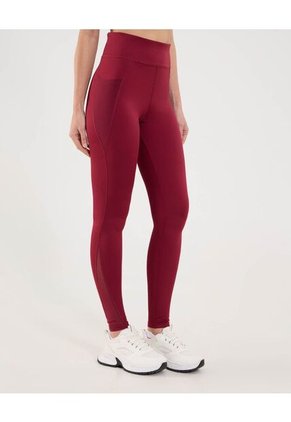 Leggins Para Mujer Largo Color Rojo Marca Ostu #40230607
