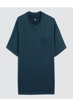 Camiseta Para Hombre Manga Corta Color Verde Marca Ostu #60091222