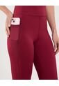 Leggins Para Mujer Largo Color Rojo Marca Ostu #40230607 de Ostu