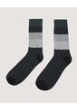 Medias X3 Para Hombre Caña Larga Color Negro Marca Ostu #60980338 de Ostu