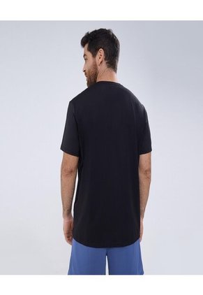 Camiseta Para Hombre Manga Corta Color Negro Marca Ostu #60091352
