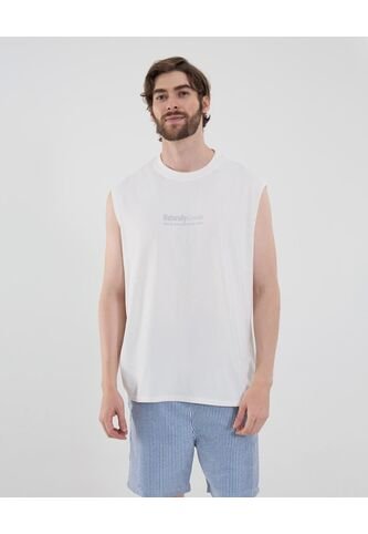 Camiseta Para Hombre Manga Sisa Cuello Redondo Color Crema Marca Ostu #60091648 Ostu