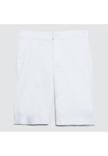 Bermuda Para Mujer  Color Blanco Marca Ostu #40100069