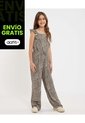 Enterizo Infantil Niña Manga Sisa Color Negro Marca Ostu #90320016 de Ostu