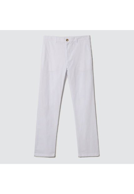 Pantalon Para Hombre Chino Color Blanco Marca Ostu #60070318