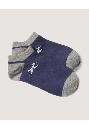 Medias Infantil Niño Invisible Algodon Color Negro Marca Ostu #80980081