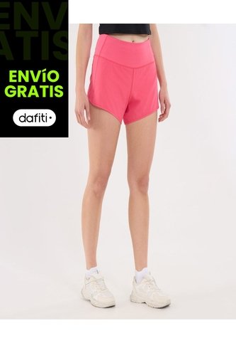 Short Para Mujer Multiusos Plano Color Rosado Marca Ostu #40190321 Ostu