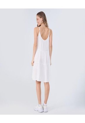 Vestido Para Mujer M/Sisa Medio Color Blanco Marca Ostu #40170306