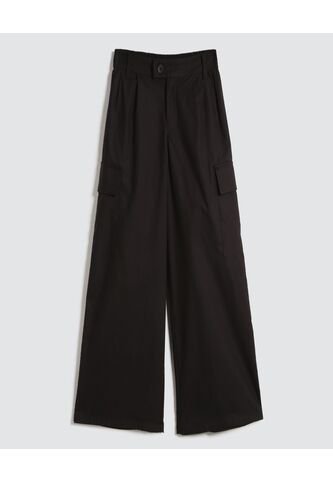 Pantalon Para Niña  Color Negro Marca Ostu #90070052 Ostu