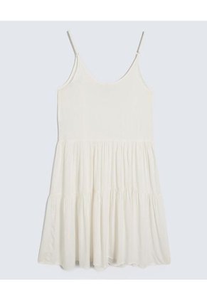 Vestido Para Mujer M/Sisa Medio Color Blanco Marca Ostu #40170306