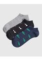 Medias Para Hombre Invisible Color Negro Marca Ostu #60980320 de Ostu