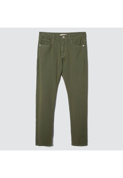 Jean Para Hombre Slim Color Verde  Marca Ostu #60160261
