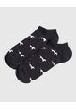 Medias Para Hombre Invisible Color Negro Marca Ostu #60980320 de Ostu
