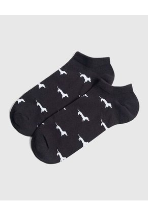 Medias Para Hombre Invisible Color Negro Marca Ostu #60980320