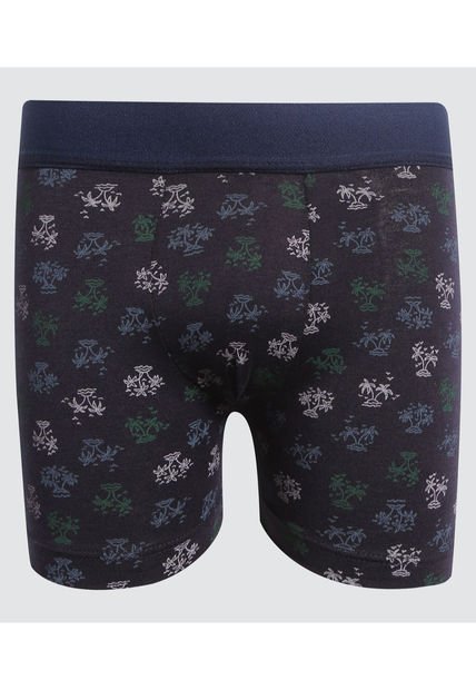 Boxer Para Niño Filete Color Azul Oscuro Marca Ostu #80000072