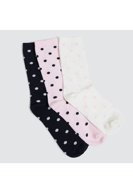 Medias Para Mujer Caña Larga Color Pack X Marca Ostu #40980124
