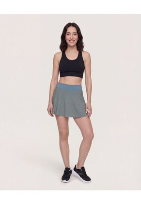 Falda  Para Mujer Corto Color Verde Marca Ostu #40140200