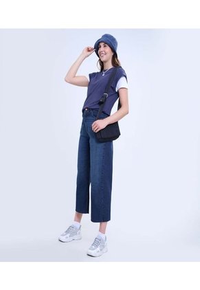 Jean Para Mujer Culotte Color Azul  Marca Ostu #40160531