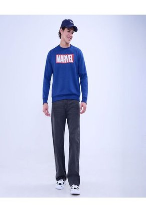 Buzo Estampado De Marvel  Para Hombre #60060477 Ostu