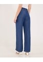 Jean Para Mujer Wide-Leg Fluido Color Azul  Marca Ostu #40160484 de Ostu