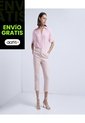 Pantalón Para Mujer Capri Color Rosa Marca Ostu #40070347 de Ostu