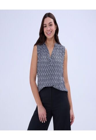 Blusa Para Mujer Manga Sisa Color Negro Marca Ostu #40121069 Ostu