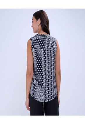 Blusa Para Mujer Manga Sisa Color Negro Marca Ostu #40121069