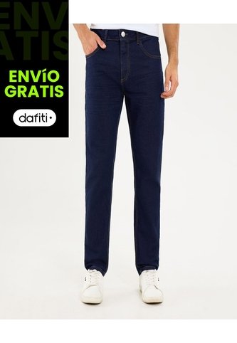 Jean Para Hombre Carrot Color Azul Marca Ostu #60160432 Ostu