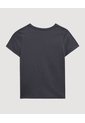 Camiseta  Infantil Niña Manga Corta Cuello Redondo Color Gris Marca Ostu #90090352 de Ostu
