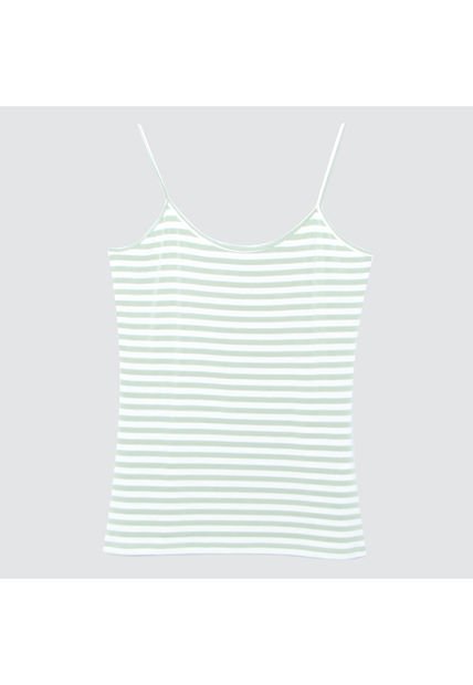 Top Para Mujer Top Color Verde  Marca Ostu #40220312