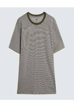 Camiseta Para Hombre Manga Corta Color Verde Marca Ostu #60091541