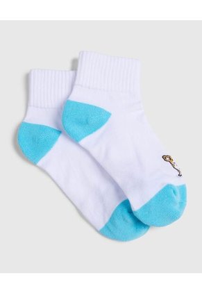 Medias Infantil Niña Tobillera Color Negro Marca Ostu #90980089