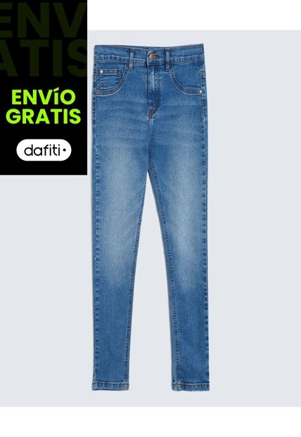 Jean Infantil Niña Skinny Color Azul Marca Ostu #90160087