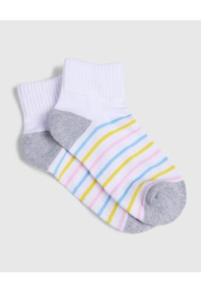 Medias Infantil Niña Tobillera Color Negro Marca Ostu #90980089