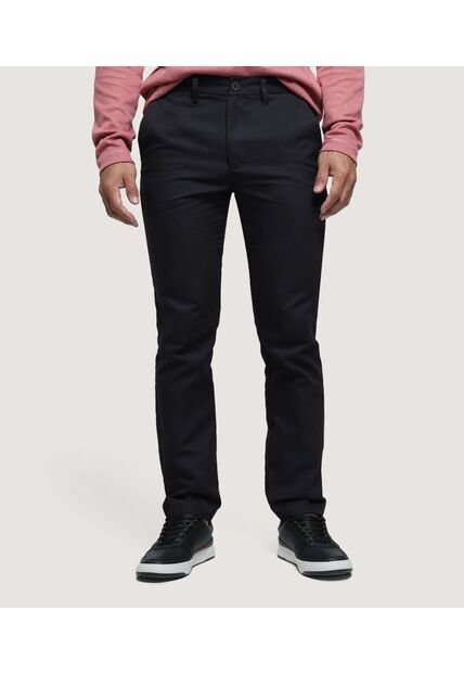 Pantalon Para Hombre Chino Color Negro Marca Ostu #60070349