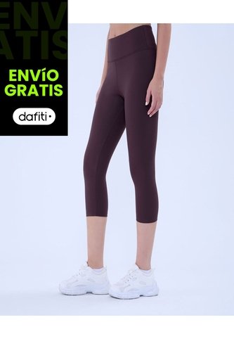 Leggins Para Mujer Medio Color Café Marca Ostu #40230570 Ostu