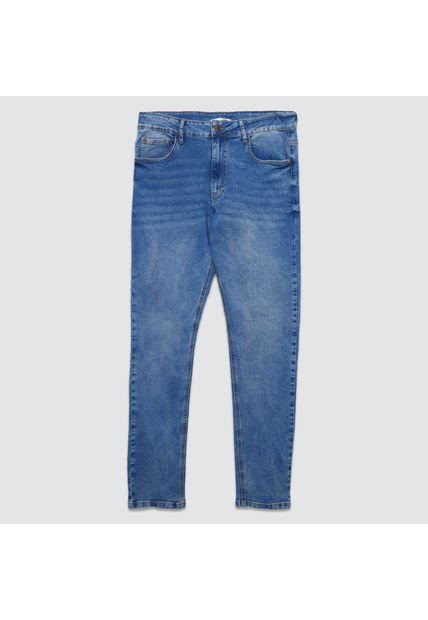 Jean Para Hombre Slim Color Azul  Marca Ostu #60160275