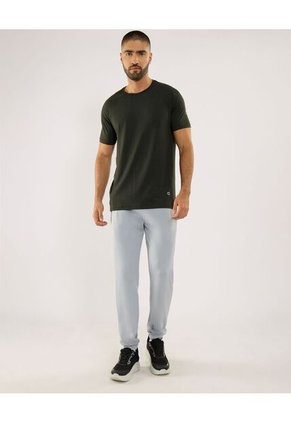 Pantalón Para Hombre Jogger Color Gris Marca Ostu #60070520