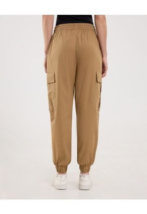 Pantalón Para Mujer Jogger Color Café Marca Ostu #40070824