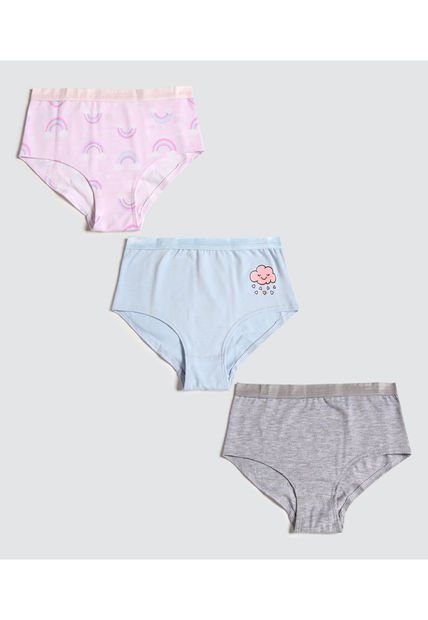 Ropa Interior Para Niña Panty Color Pack X Marca Ostu #90180042