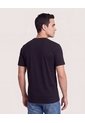 Camiseta Iron Man Circle  Para Hombre Negro Ostu de Ostu