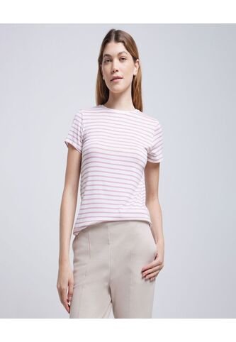 Camiseta Para Mujer Manga Corta Color Morado Marca Ostu #40092097 Ostu