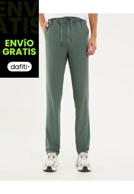 Pantalón Para Hombre Moda Color Verde Marca Ostu #60070471