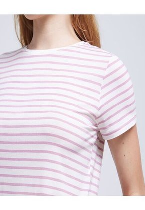 Camiseta Para Mujer Manga Corta Color Morado Marca Ostu #40092097