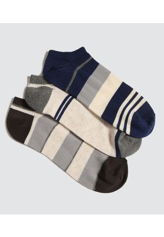 Medias Para Hombre Invisible Color Pack X Marca Ostu #60980241 Ostu